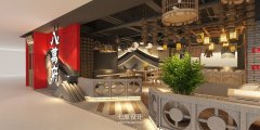 上海餐厅店面空间设计方案中那些能够体现装饰